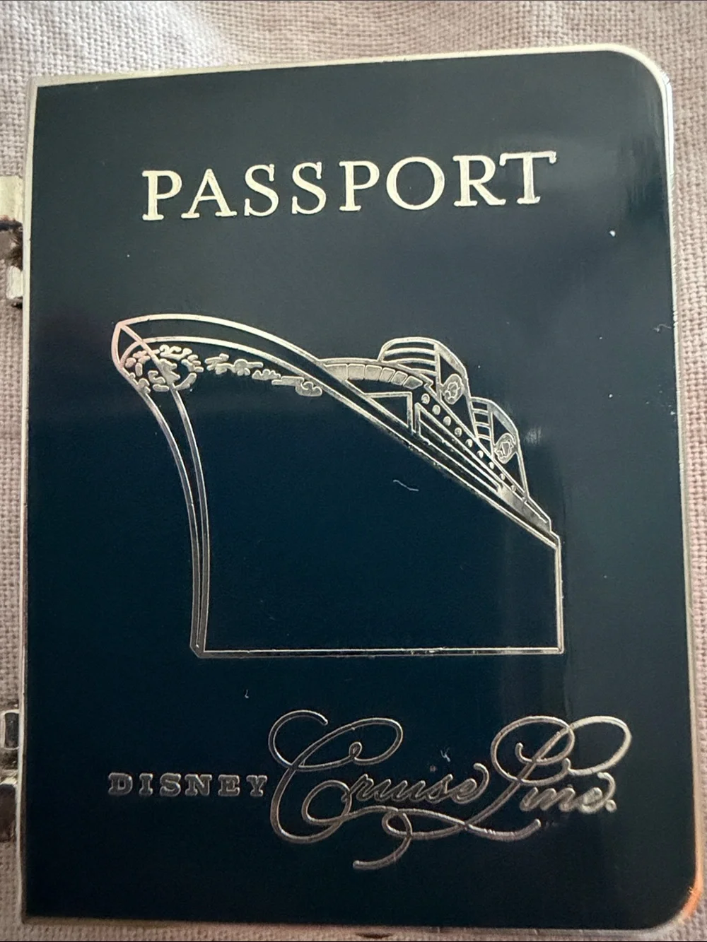 Disney Cruise Line Navy Passport Pin